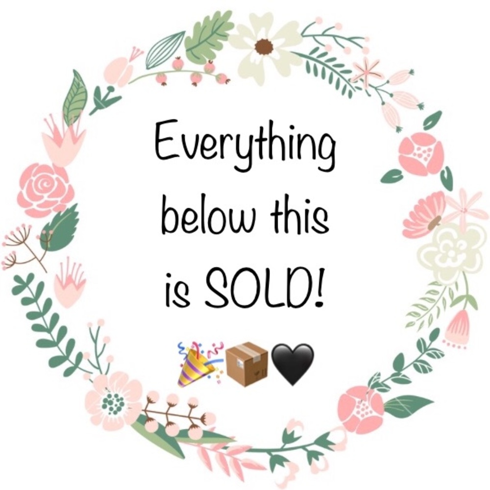 Sold! 🖤